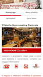 Mobile Screenshot of filatelianumismaticaroma.it